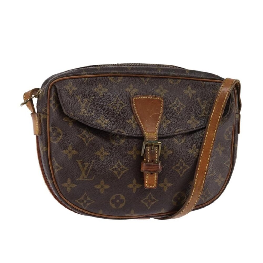 Authentic LOUIS VUITTON Monogram Jeune Fille MM Shoulder Bag M51226 LV